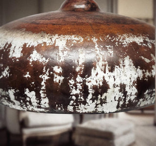 Handcrafted Copper Pendant Light: Farmhouse Kitchen Island Lighting