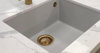 Handmade Unlacquered Brass Kitchen Sink Strainer Basket